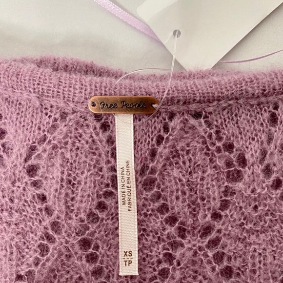 NEW! Free People oversized knit sweater - Picture 4 of 5